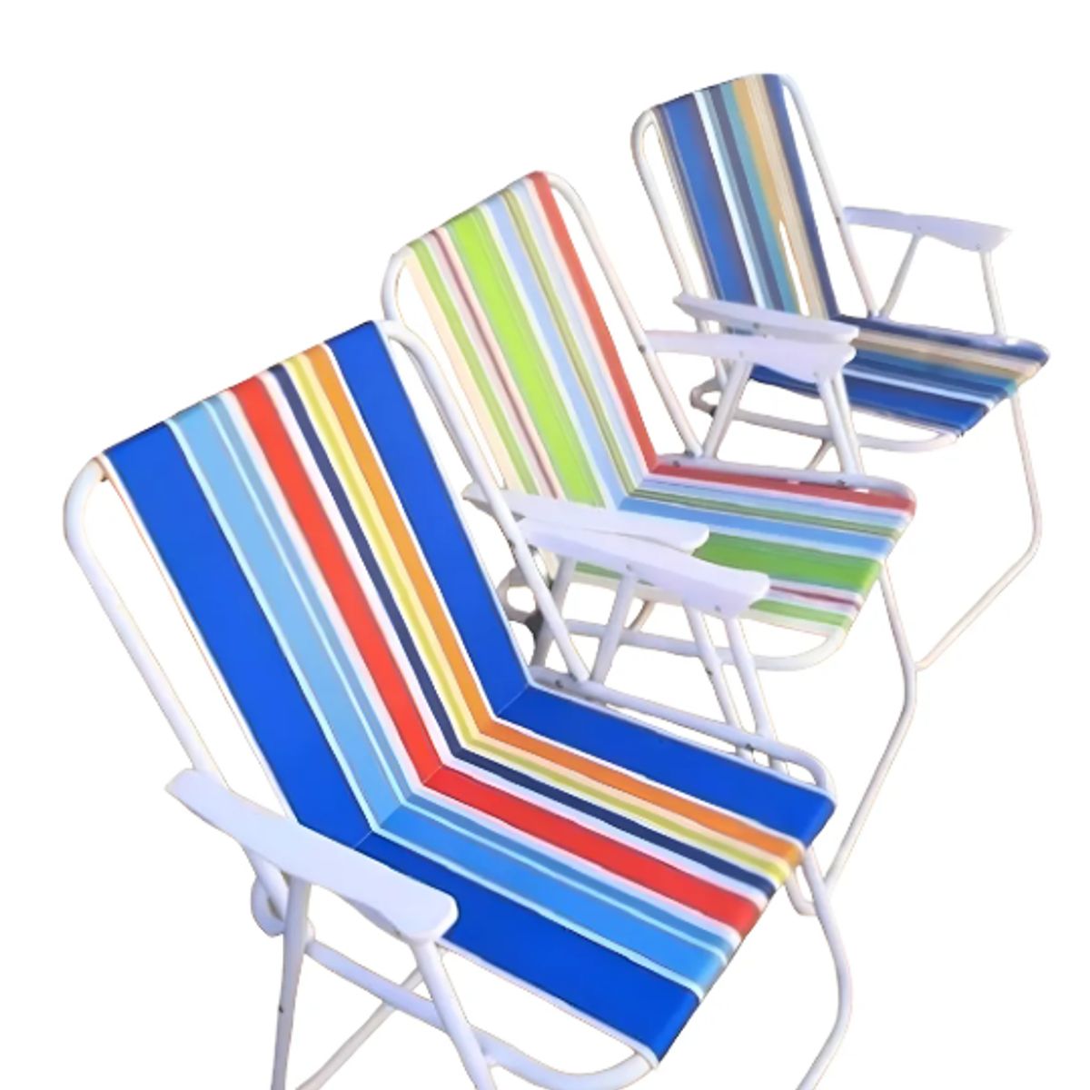 GENERICO - Silla Plegable Camping Playa Picnic Pesca Portátil Generica