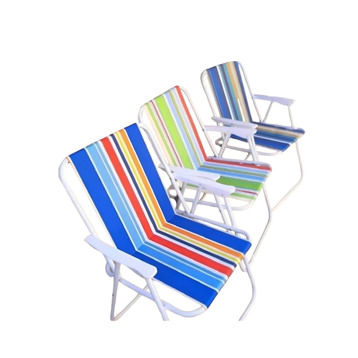 GENERICO - Silla Plegable Camping Playa Picnic Pesca Portátil Generica