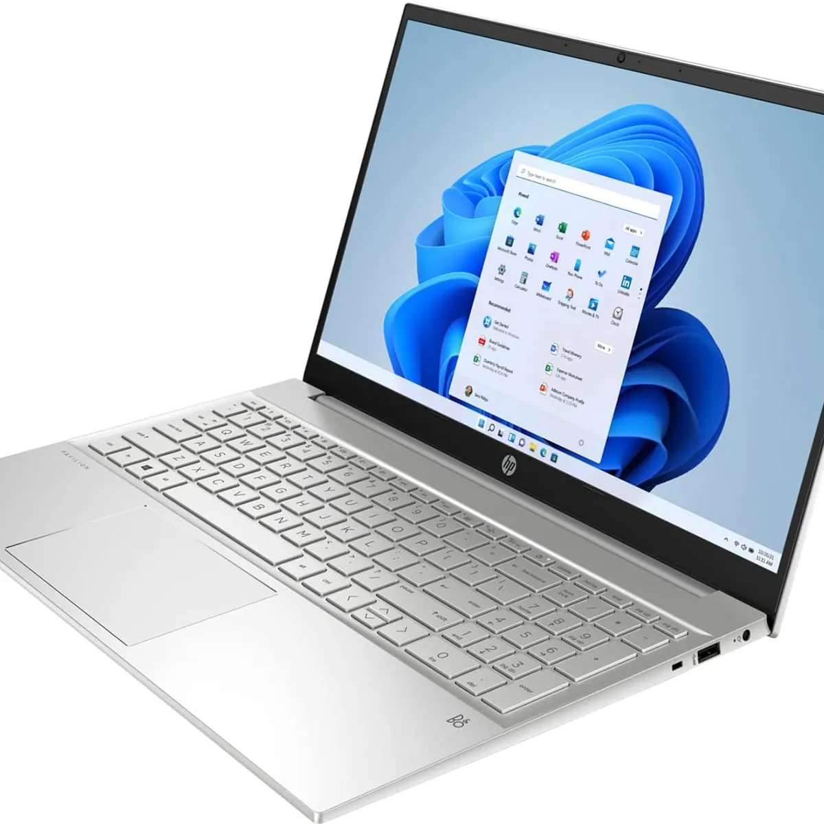 HP - Notebook HP FHD IPS Intel Core i3-N305 8GB RAM 256GB NVMe SSD WIN 11 Natural Silver 15.6´