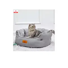 GENERICO - Cama Antiestres Para Mascota Perro Gato Con Cojin Reversible