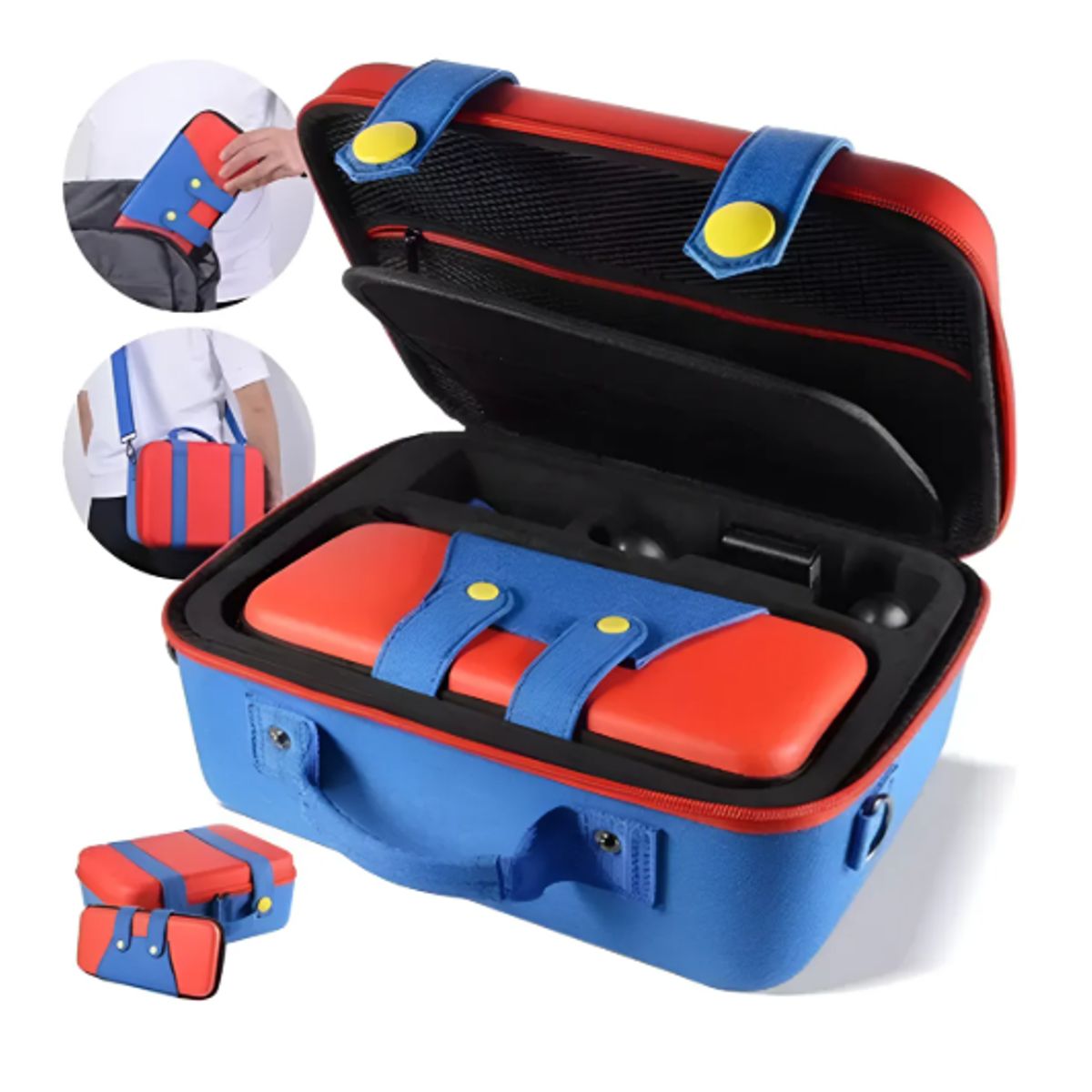 GENERICO - Pack Full Protección Bolso Y Estuche Nintendo Switch