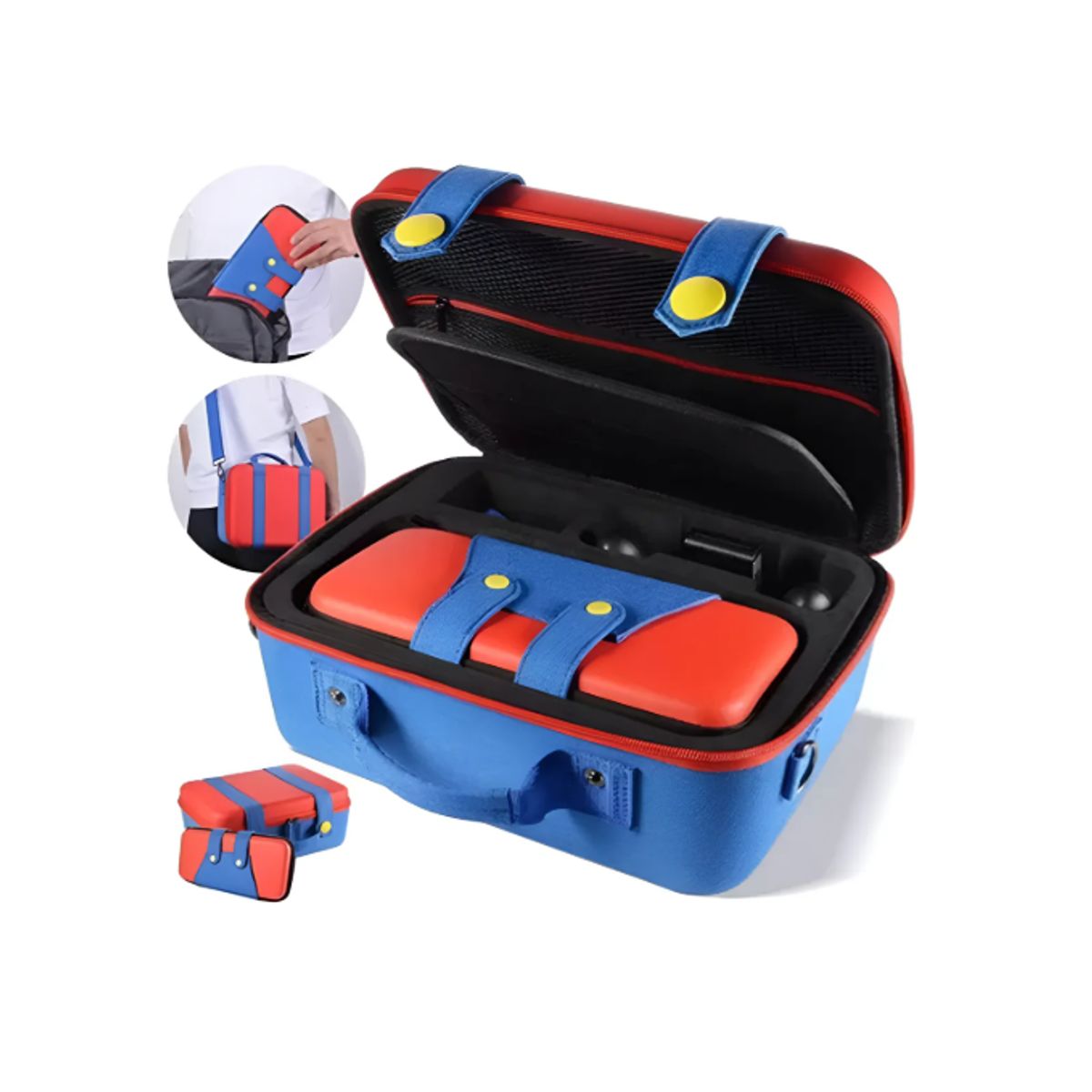 GENERICO - Pack Full Protección Bolso Y Estuche Nintendo Switch