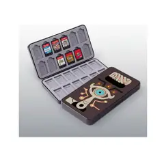 GENERICO - Caja Estuche 24 Juegos Nintendo Switch Pokedex