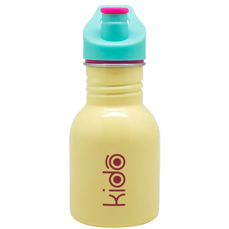 Botella Metalica Kido 335 ml Amarilla Libre de BPA - PS