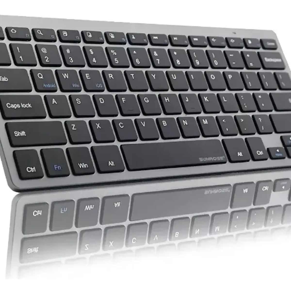 GENERICO - Teclado Inalámbrico Bluetooth Recargable Weibo Wb-8055
