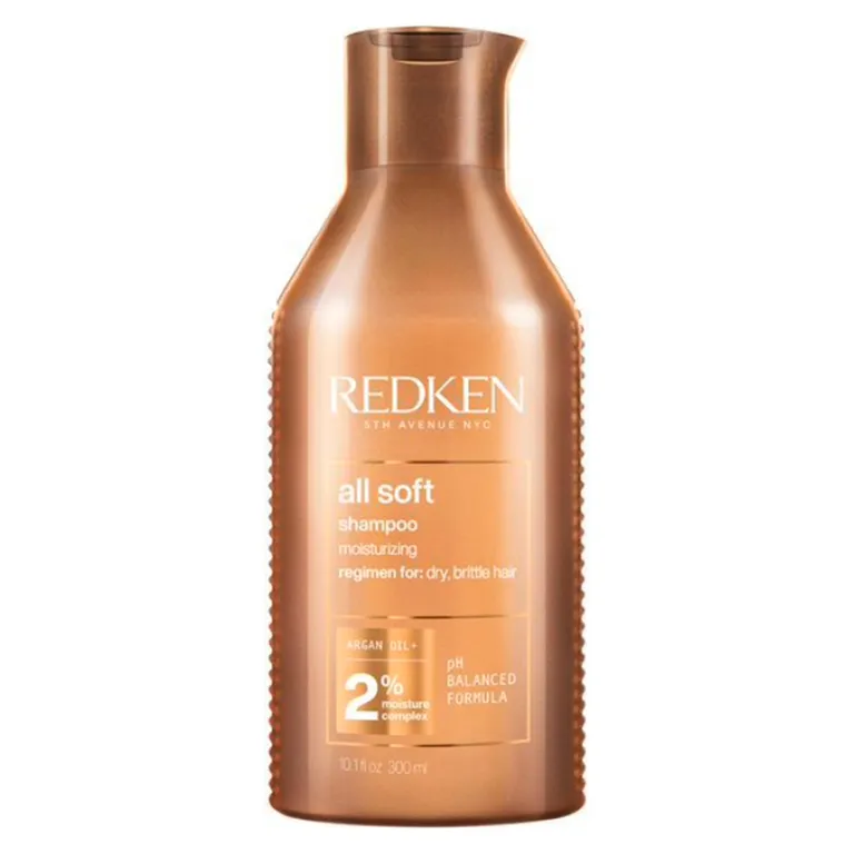 Shampoo Hidratación Cabello Seco All Soft 300 Ml