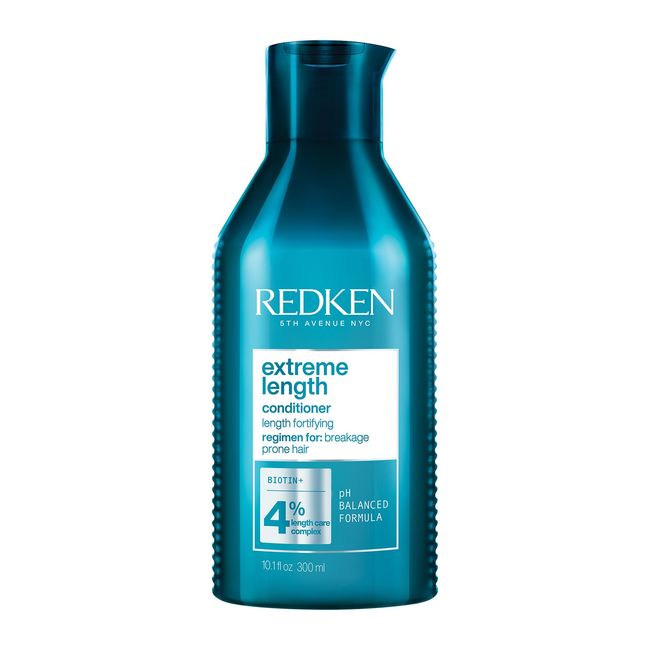 REDKEN - Acondicionador Fortalecedor de Largos Cabello Quebradizo Extreme Length 300ml Redken