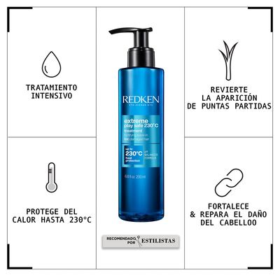 Imagen 2 del producto Protector Térmico Leave-In Reparación Cabello Dañado Play Safe Extreme 200ml