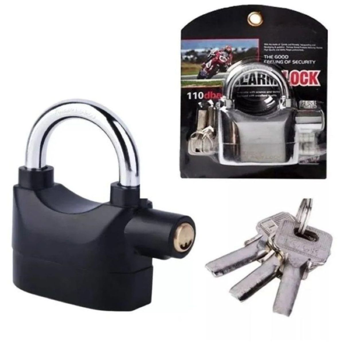 MOVI - Candado Antirrobo con Alarma