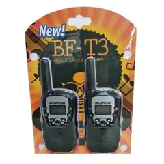 GENERICO - Pack de 2 Radio Walkie Talkie Para Niños