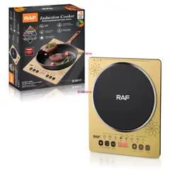 RAF - Cocina Encimera Eléctrica de Inducción 1 Plato Portátil 2000W