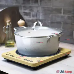 RAF - Cocina Encimera Eléctrica de Inducción 1 Plato Portátil 2000W