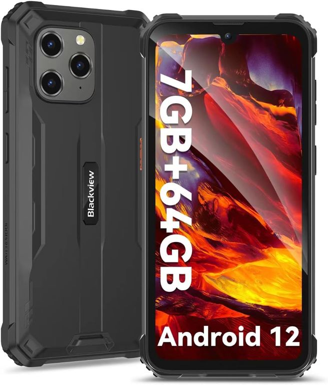 BV5300 Pro Celular 7GB+64GB-Negro