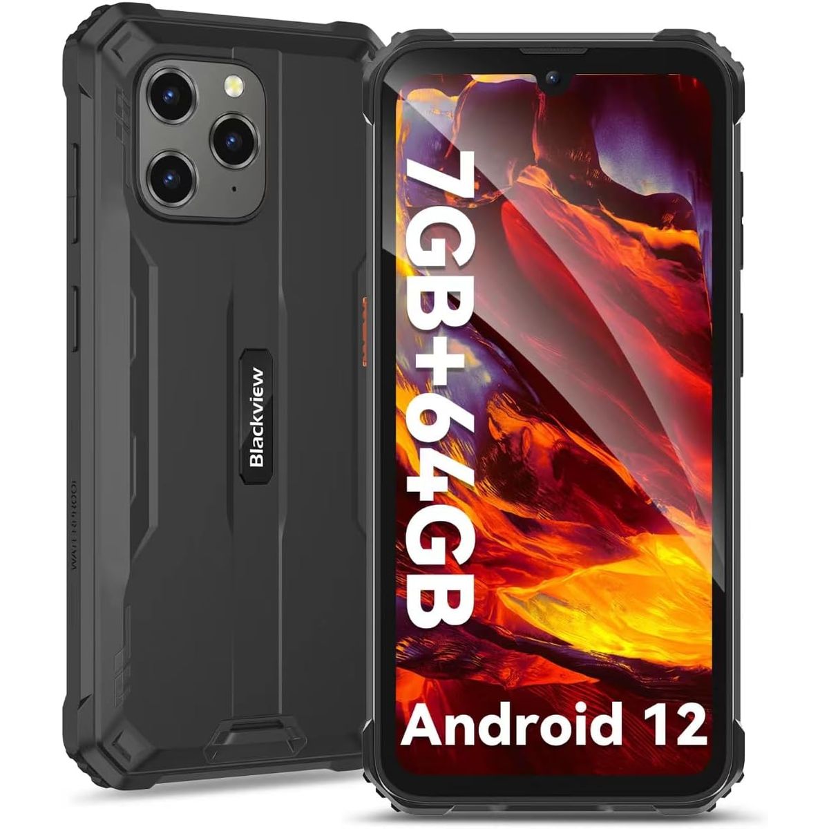 BLACKVIEW - Blackview BV5300 Pro Celular 7GB+64GB-Negro