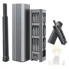 GENERICO - Juego De Mini Destornilladores Imantado Portátil