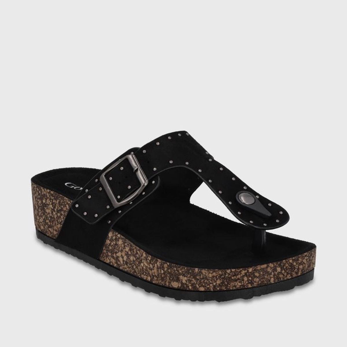 GOTTA - Sandalia Plataforma Negra Mujer 62090