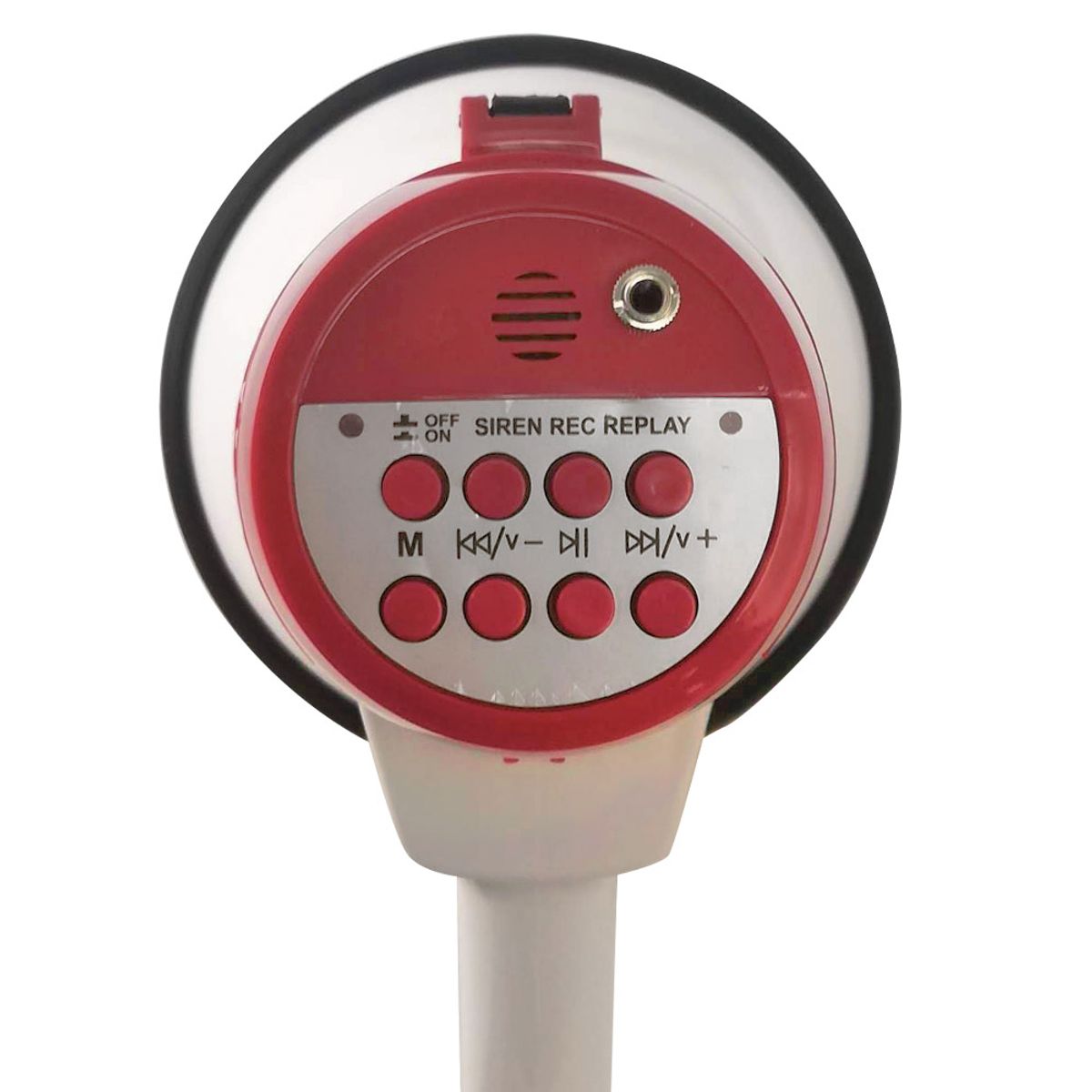 MLAB - Megáfono Mlab 25w Sirena Graba Voz Recargable 500m