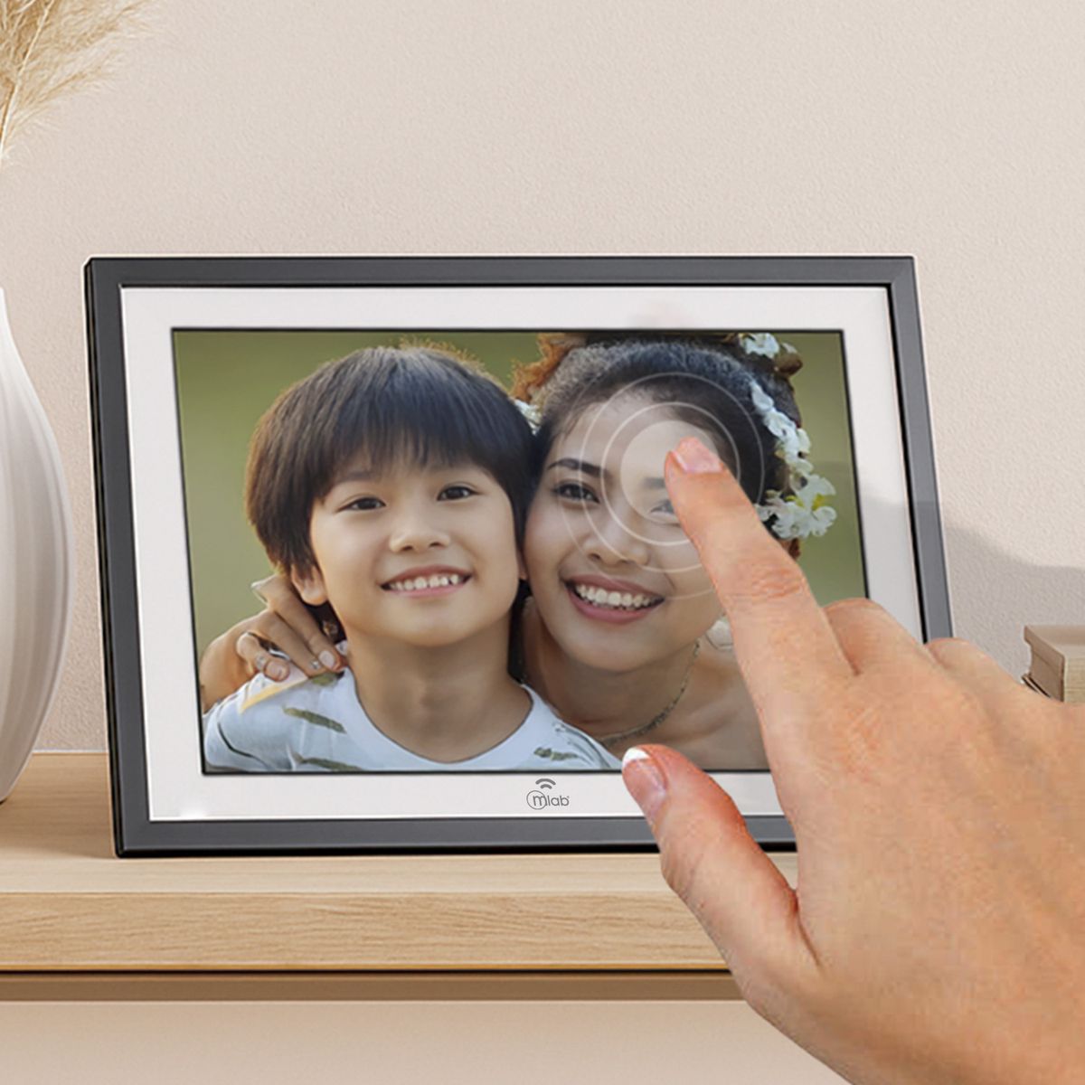 MLAB - Marco Digital Frame Black Wifi 32GB Pantalla LCD 10″