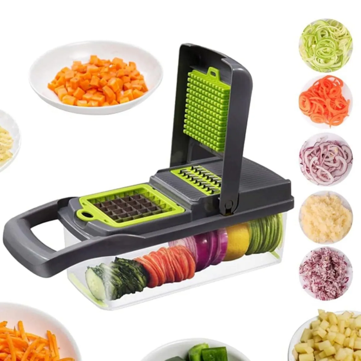 MOVI - PICADOR DE FRUTAS Y VERDURAS 12 EN 1