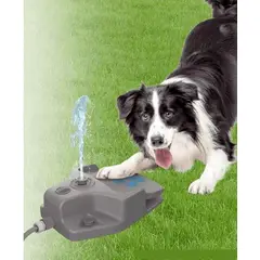 GENERICO - Juego de agua para perro se conecta a manguera