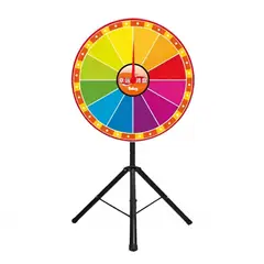 GENERICO - Rueda De La Fortuna Ruleta De Juegos Y Premios Diametro 80cm multicolor BELUG