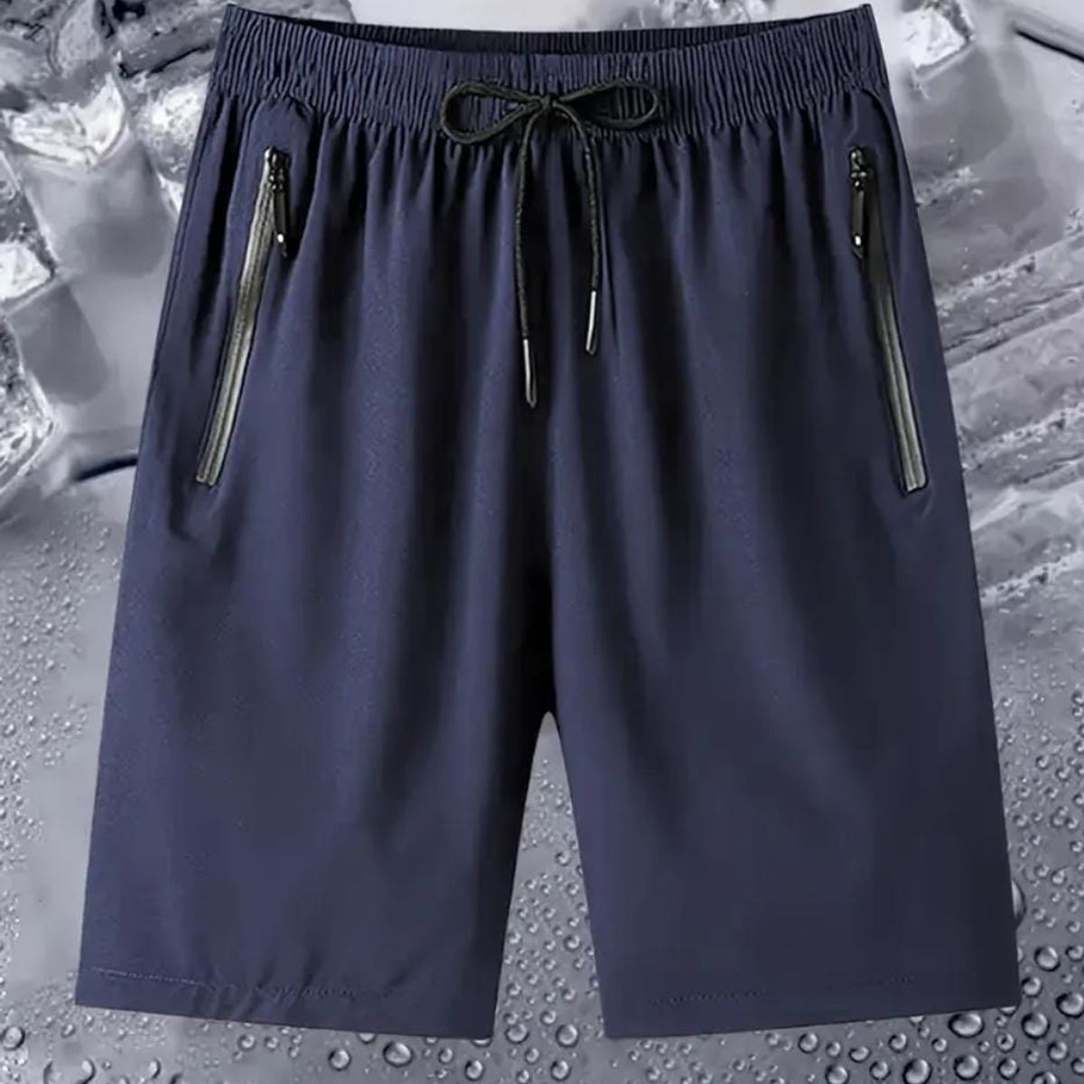 BLUE MOUNTAIN - Shorts Deportivo Hombre Secado Rápido + Upf50 Bolsillos Laterales
