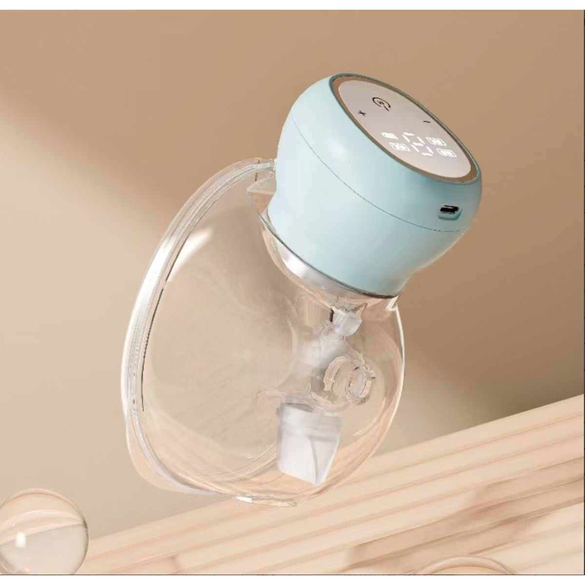 TATEE - Extractor de leche eléctrico Portátil verde