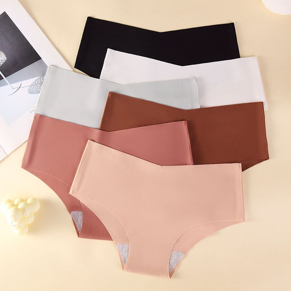 TIOZONEY - Pack de 6 Calzones Mujer