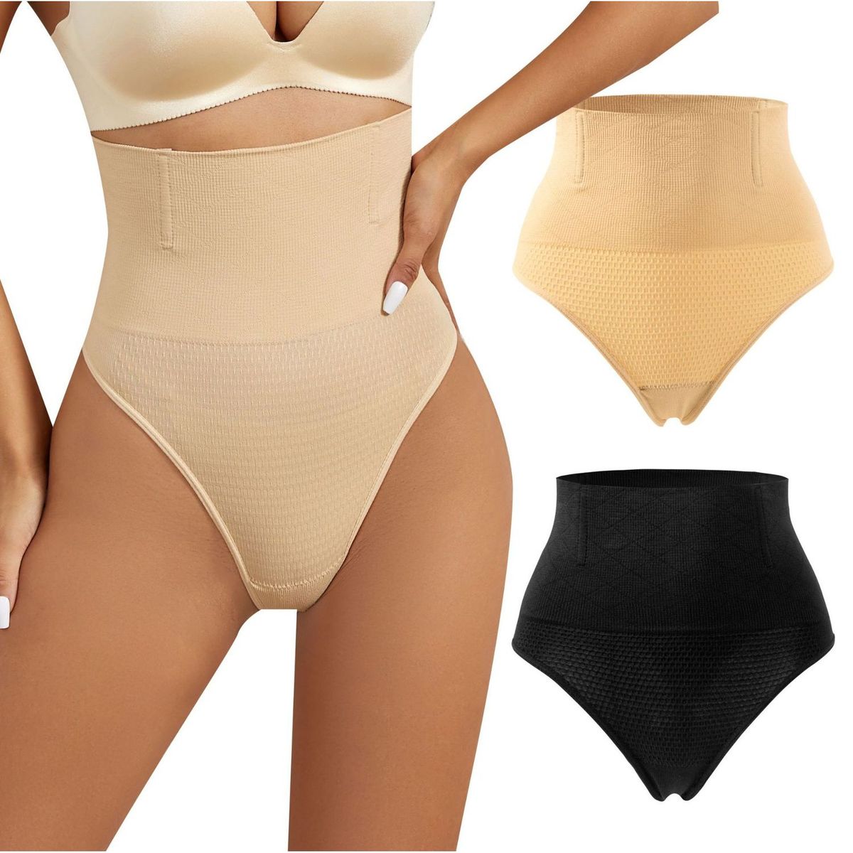 TIOZONEY - Pack de 2 Calzones Mujer
