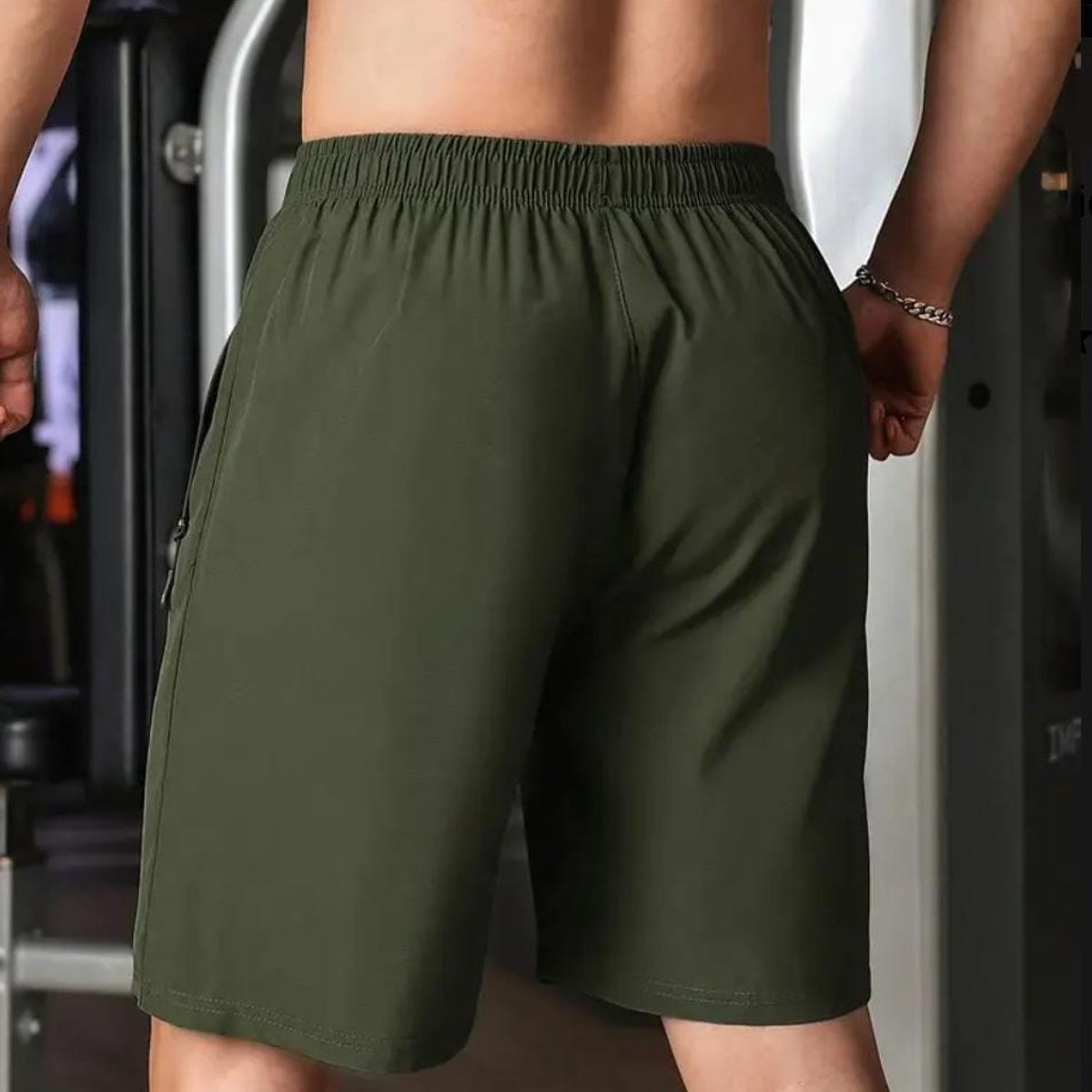 BLUE MOUNTAIN - Shorts Deportivo Hombre Secado Rápido + Upf50 Bolsillos Laterales