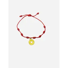 TAROT CHURRUCA OFICIAL - Pulsera de 8 nudos, con moneda china para la suerte