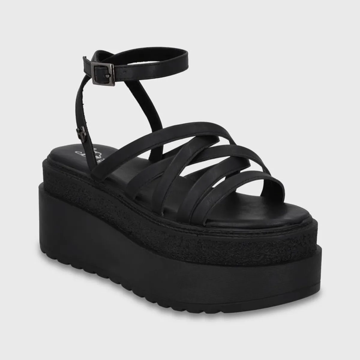GOTTA - Sandalia Plataforma Negro Mujer 65931
