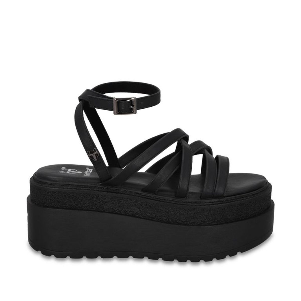GOTTA - Sandalia Plataforma Negro Mujer 65931