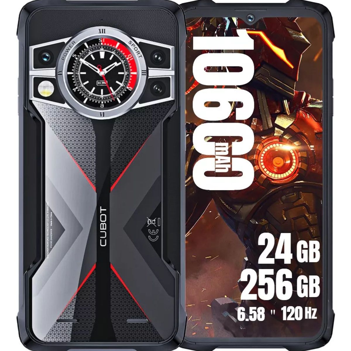 CUBOT - Cubot KingKong 9 Celular 24GB+256GB 100MP Smartphone