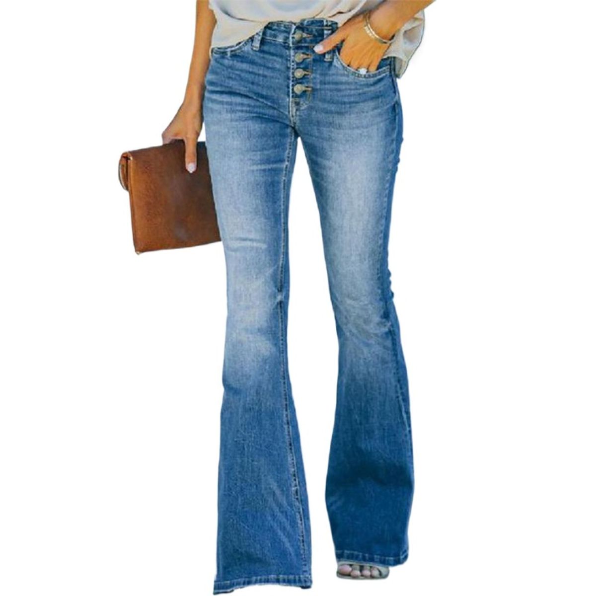 TIOZONEY - Jeans para mujeres