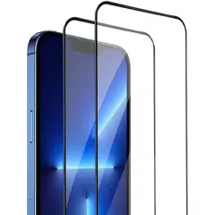 GENERICO - 2 Láminas de Mica/Vidrio Templado Antiespionaje 360° para iPhone