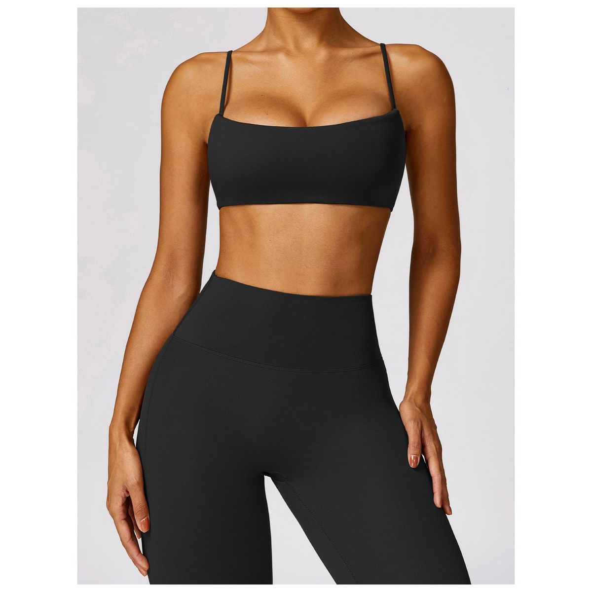 TIOZONEY - Peto deportivo Mujer-Negro