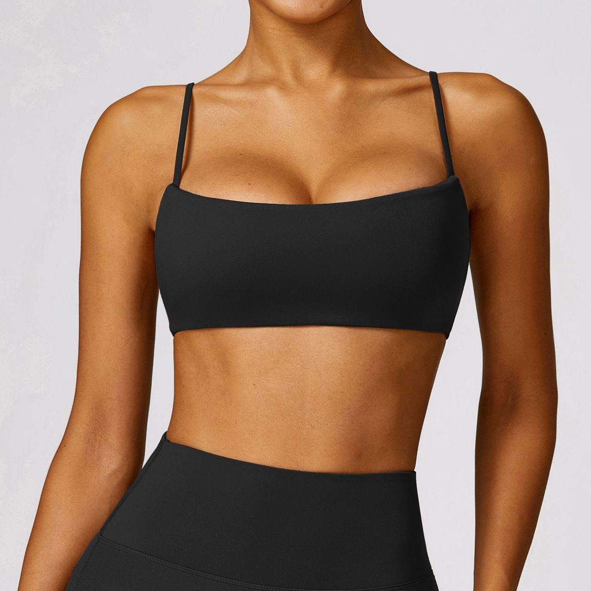 TIOZONEY - Peto deportivo Mujer-Negro