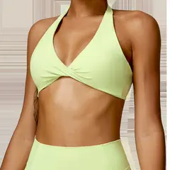 TIOZONEY - Peto deportivo Mujer-Amarillo