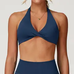 TIOZONEY - Peto deportivo Mujer-Azul