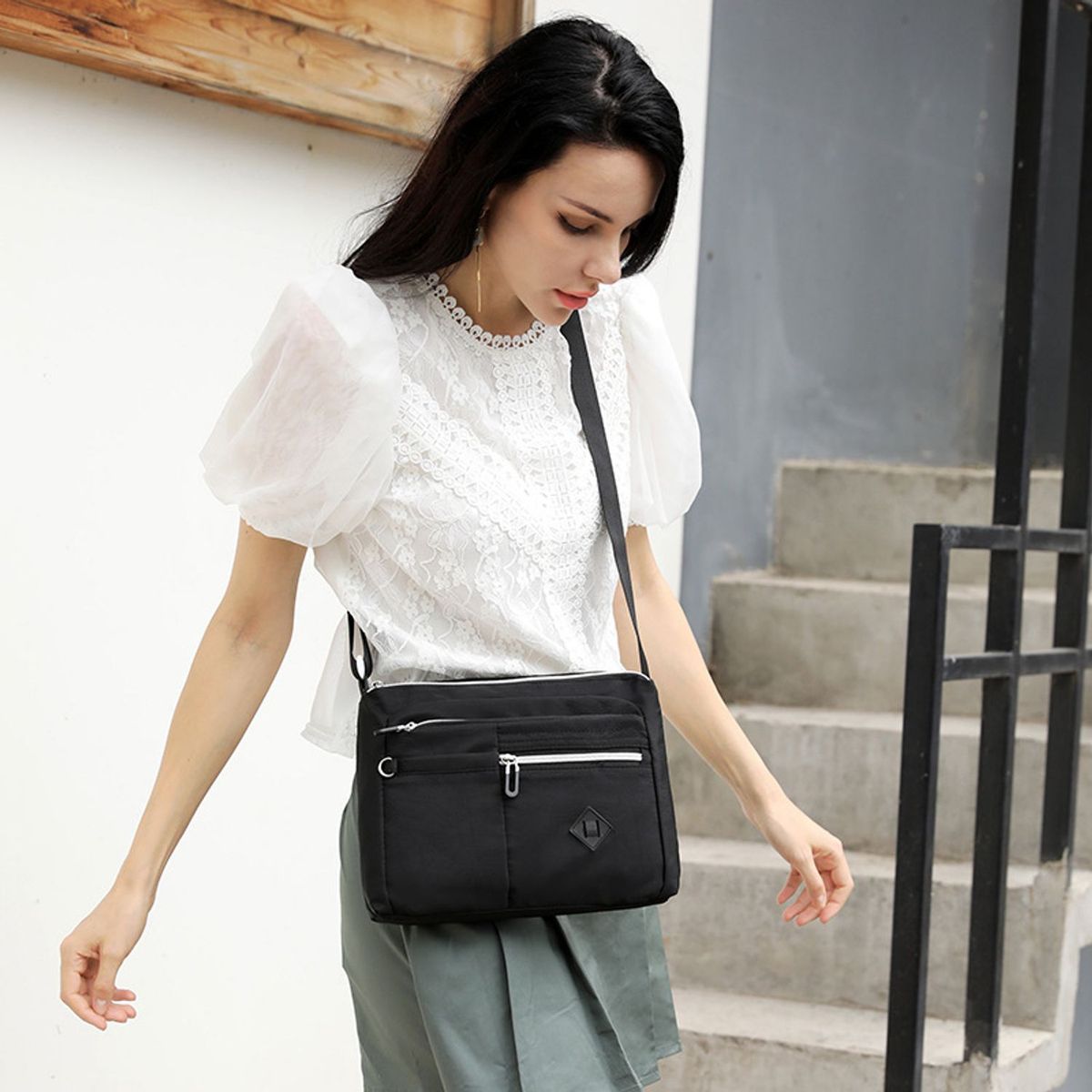 TIOZONEY - Bolso impermeable para mujer