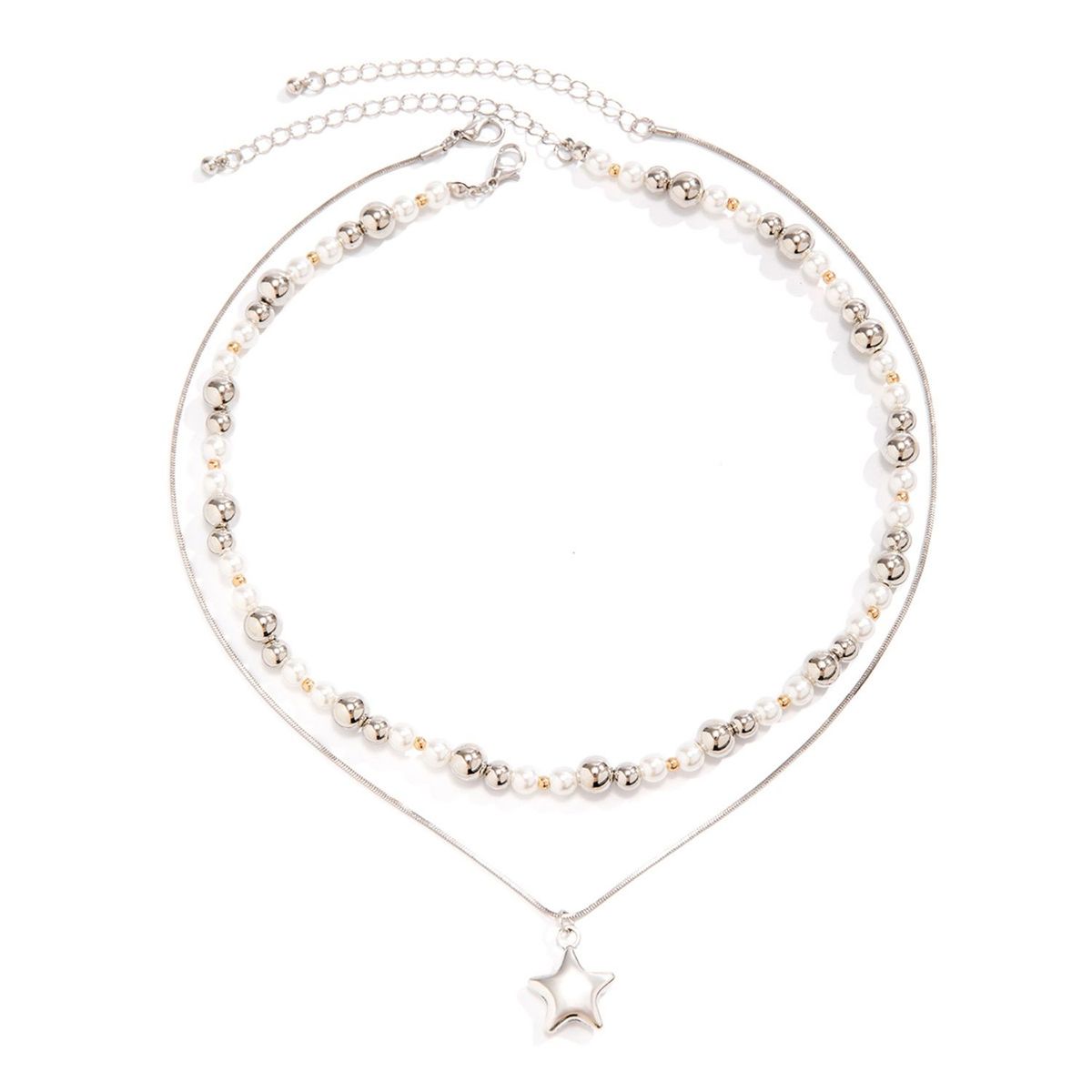 TIOZONEY - Collar Dorado Mujer