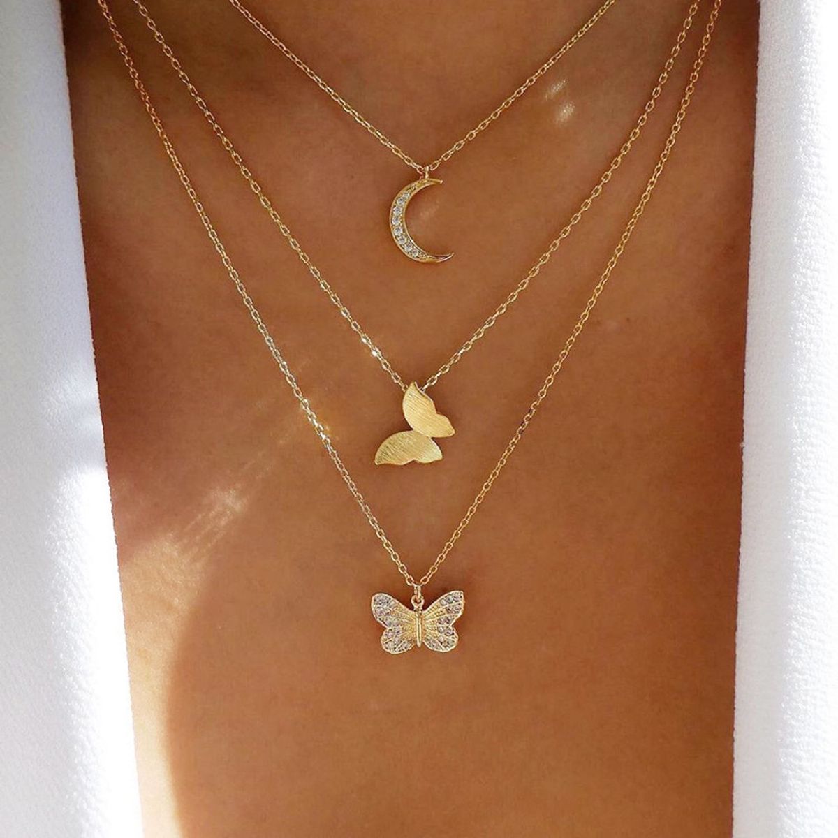 TIOZONEY - Collar De Plata Mujer
