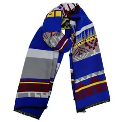 TIOZONEY - Bufanda con elementos totémicos