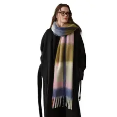 TIOZONEY - Bufanda térmica para señoras