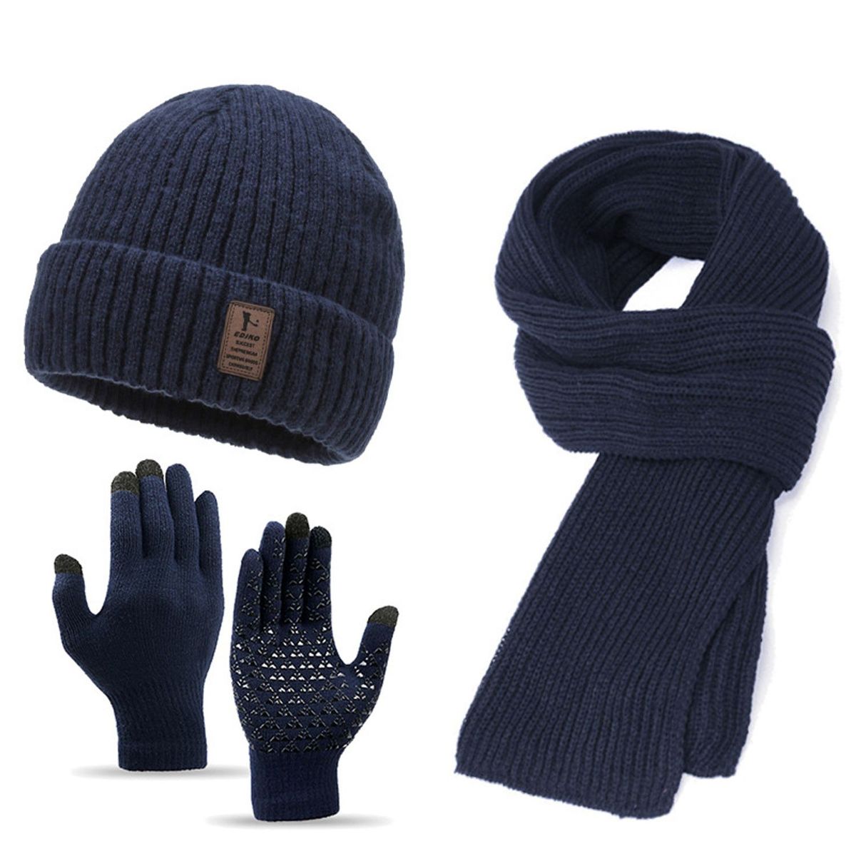 TIOZONEY - Pack Gorro Bufanda y Guantes
