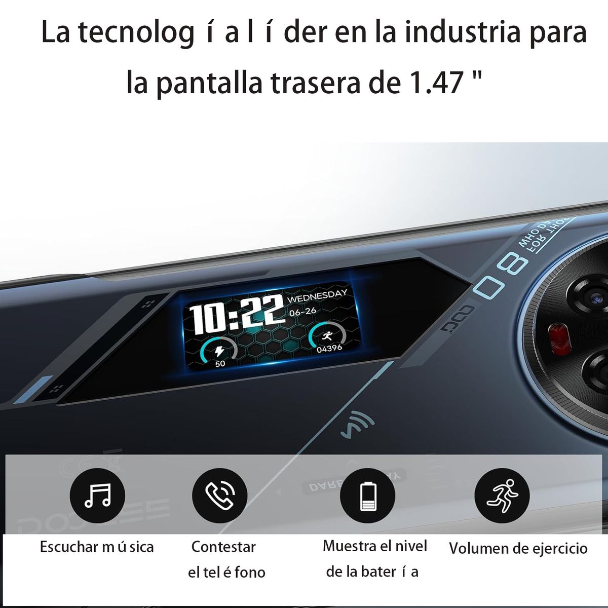 DOOGEE - Doogee V40 Pro 5G Celular 36GB+512GB 200MP 8680mAh Smartphone-plata