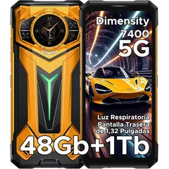 DOOGEE - S200 Ultra 5G Celular 48GB+1TB 11000mAh 100MP Android 15-amarillo