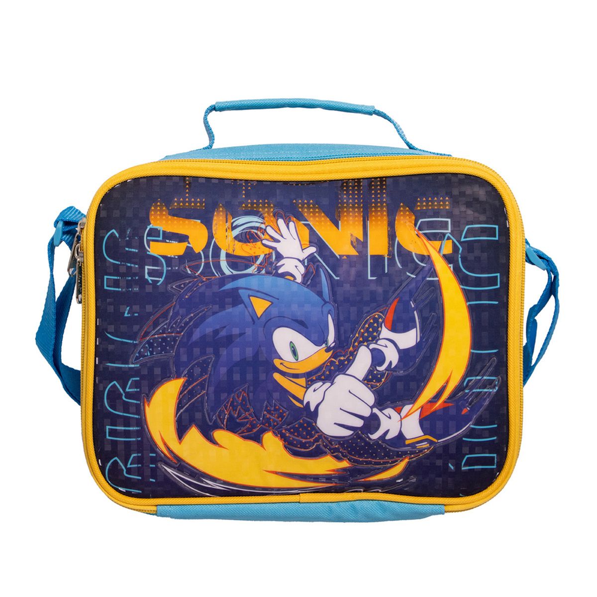 SONIC - Lonchera Escolar Niño Over Power Azul Sonic