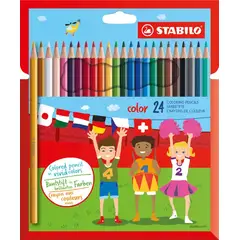 STABILO - Set 24 Lapices De Colores Intensos